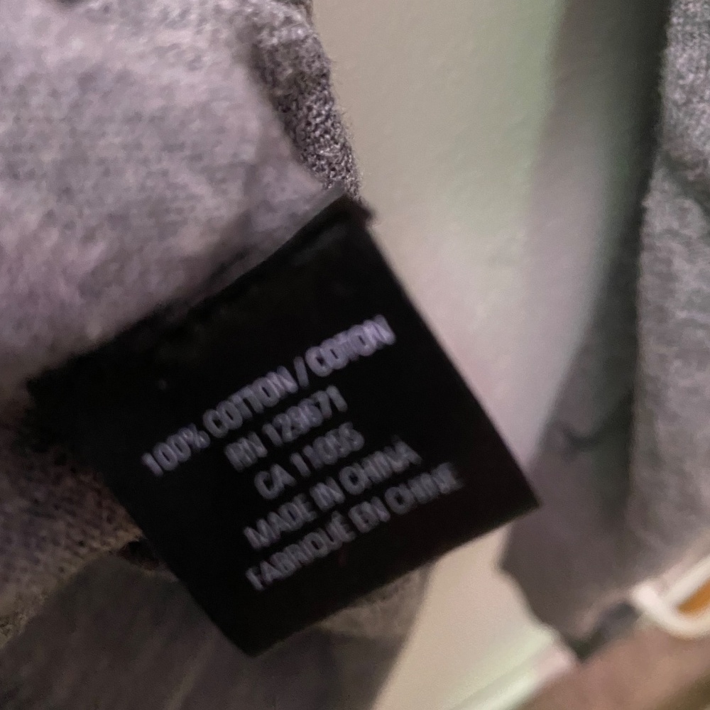 Skull Cashmere Cotton V-neck Large skulls butterflies hummingbirds flowers - Picture 6 of 8